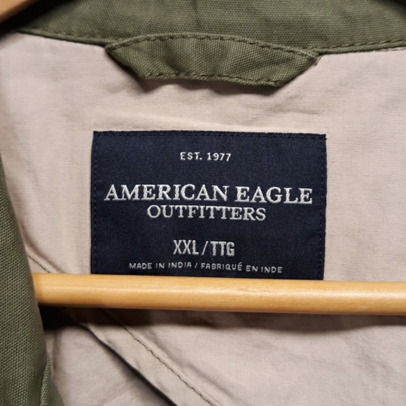 American Eagle Outfitters Fall Military Jacket XXL - Picture 3 of 6